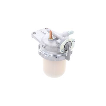 Fuel filter unit complete Kubota GL-, KH-, L1-, L-, M-, MX-, SQ-Types, Hinomoto NX-Types, Denyo, Multiquip, 